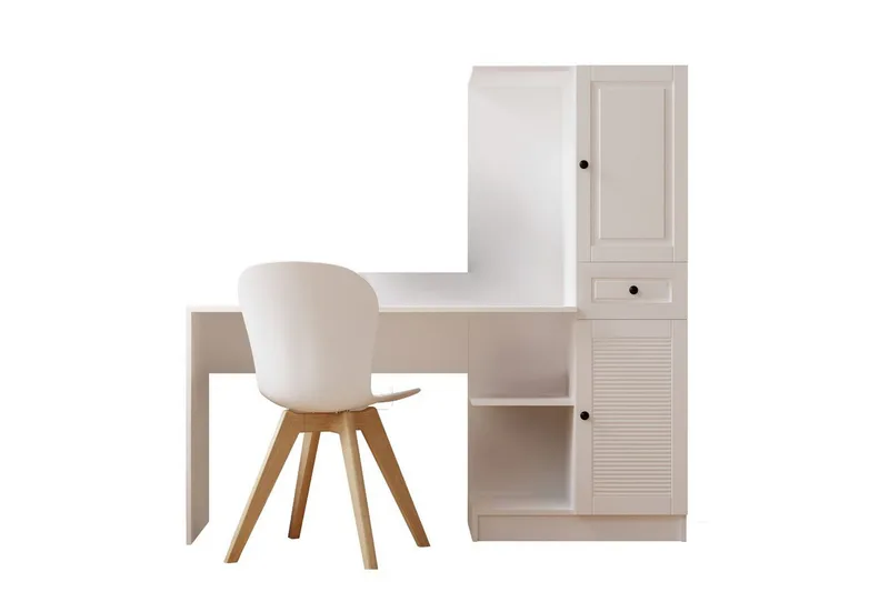 Salor Kirjoituspöytä 40x120 cm, Valkoinen