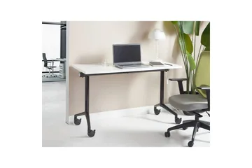 Skrivbord White||Black 120x60x75 cm - Huonekalut - Pöytä & ruokailuryhmä - Työpöytä - Tietokonepöytä