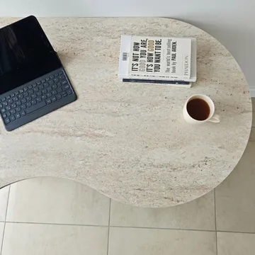 Soryn työpöytä 120x75x60 cm - Travertine Walnut - Huonekalut - Pöytä & ruokailuryhmä - Työpöytä - Tietokonepöytä