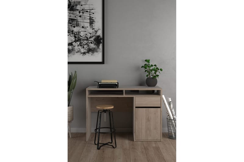 Taketo Kirjoituspöytä 48x110 cm - Ruskea - Huonekalut - Pöytä & ruokailuryhmä - Työpöytä
 - Kirjoituspöytä