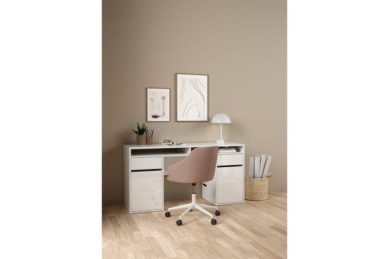Taketo Kirjoituspöytä 48x149 cm - Valkoinen - Huonekalut - Pöytä & ruokailuryhmä - Työpöytä
 - Kirjoituspöytä