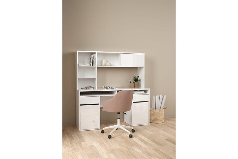 Taketo Kirjoituspöytä 48x149 cm - Valkoinen - Huonekalut - Pöytä & ruokailuryhmä - Työpöytä
 - Kirjoituspöytä