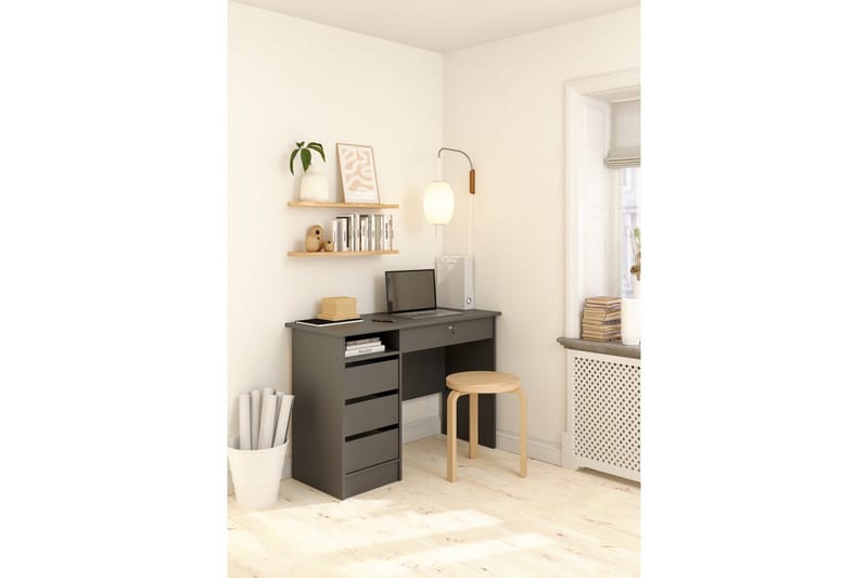 Taketo Kirjoituspöytä 49x109 cm - Tummanharmaa - Huonekalut - Pöytä & ruokailuryhmä - Työpöytä
 - Kirjoituspöytä