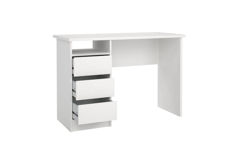 Taketo Kirjoituspöytä 49x110 cm - Valkoinen - Huonekalut - Pöytä & ruokailuryhmä - Työpöytä
 - Kirjoituspöytä