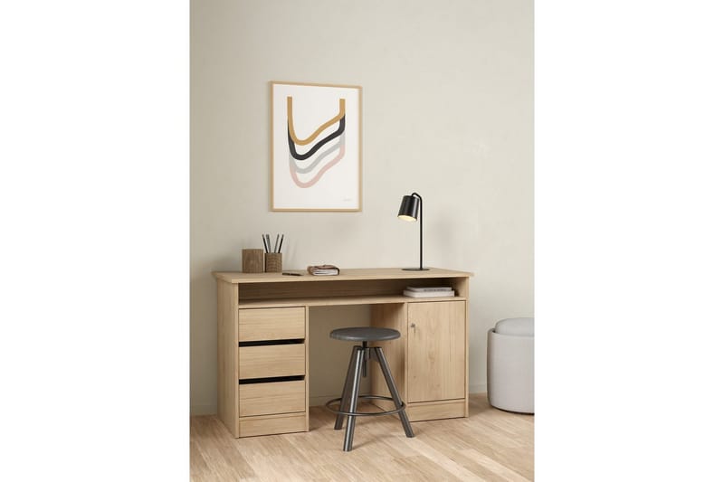 Taketo Kirjoituspöytä 55x126 cm - Luonnonväri - Huonekalut - Pöytä & ruokailuryhmä - Työpöytä
 - Kirjoituspöytä