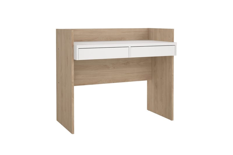 Taketo Kirjoituspöytä 56x102 cm - Valkoinen/Luonnonväri - Huonekalut - Pöytä & ruokailuryhmä - Työpöytä
 - Kirjoituspöytä