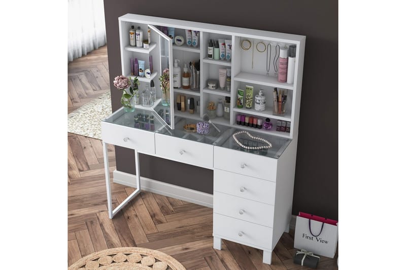 Talros Kampauspöytä 120 cm - Valkoinen - Huonekalut - Pöytä & ruokailuryhmä - Työpöytä
 - Tietokonepöytä