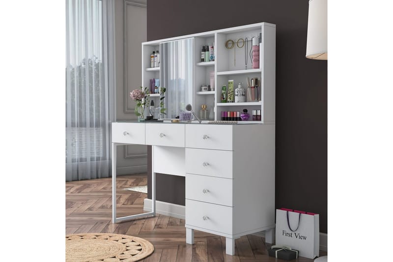 Talros Kampauspöytä 120 cm - Valkoinen - Huonekalut - Pöytä & ruokailuryhmä - Työpöytä
 - Tietokonepöytä