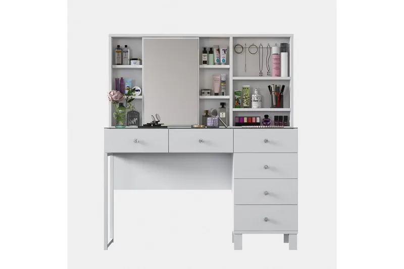 Talros Kampauspöytä 120 cm, Valkoinen