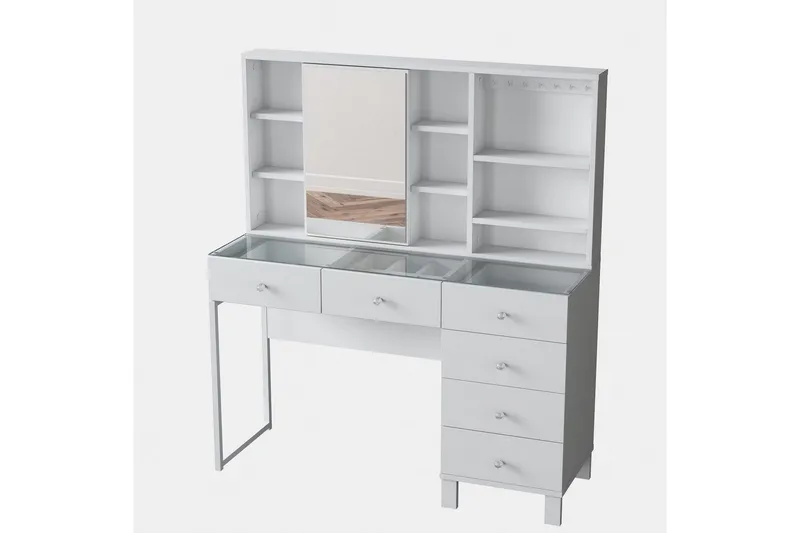 Talros Kampauspöytä 120 cm - Valkoinen - Huonekalut - Pöytä & ruokailuryhmä - Työpöytä - Tietokonepöytä