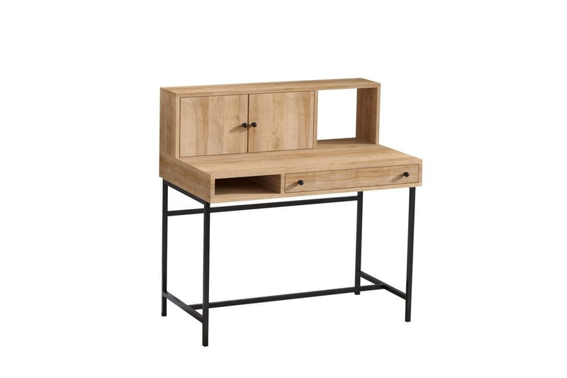 Teyric Kirjoituspöytä 60x100 cm, Tammi/Musta