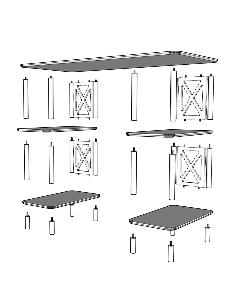 Ticoman Kirjoituspöytä 145 cm - Tammi - Huonekalut - Pöytä & ruokailuryhmä - Työpöytä - Tietokonepöytä