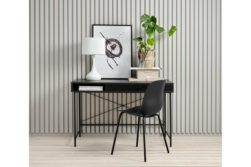 Kirjoituspöytä Benzem 120 cm - Musta - Huonekalut - Pöytä & ruokailuryhmä - Työpöytä - Tietokonepöytä