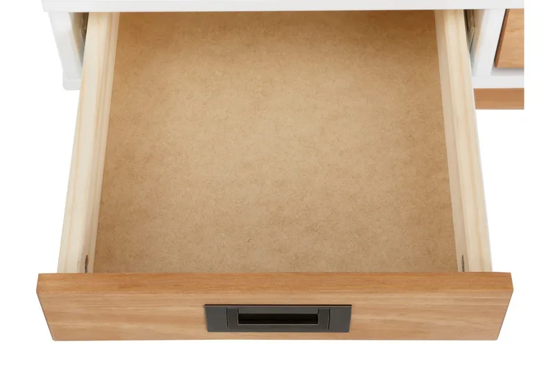 Kirjoituspöytä Boughton 100 cm - Valkoinen - Huonekalut - Pöytä & ruokailuryhmä - Työpöytä - Tietokonepöytä