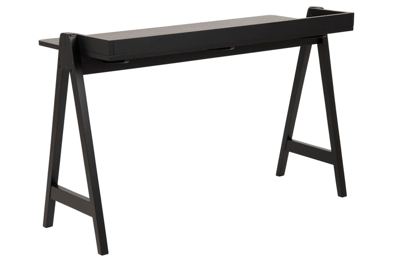 Kirjoituspöytä Forsby 127x127 cm - Musta - Huonekalut - Pöytä & ruokailuryhmä - Työpöytä - Tietokonepöytä