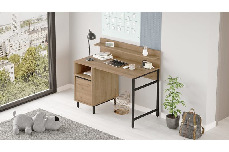 Kirjoituspöytä Munetoki 120 cm, Pähkinä