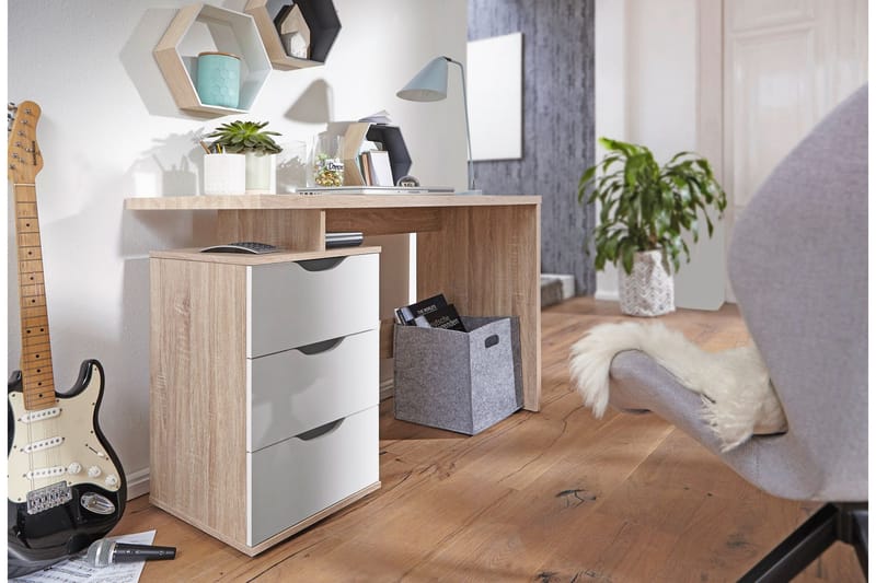 Kirjoituspöytä Raelie - Puu/Luonnonväri - Huonekalut - Pöytä & ruokailuryhmä - Työpöytä - Tietokonepöytä