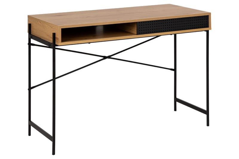 Kirjoituspöytä Ricketts 110x110 cm - Luonnollinen - Huonekalut - Pöytä & ruokailuryhmä - Työpöytä - Tietokonepöytä
