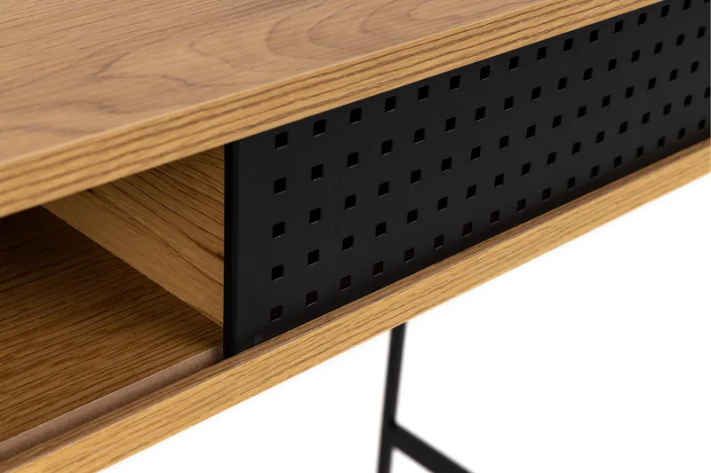 Kirjoituspöytä Ricketts 110x110 cm - Luonnollinen - Huonekalut - Pöytä & ruokailuryhmä - Työpöytä - Tietokonepöytä