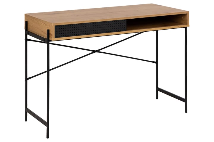 Kirjoituspöytä Ricketts 110x110 cm - Luonnollinen - Tietokonepöytä
 - Kirjoituspöytä