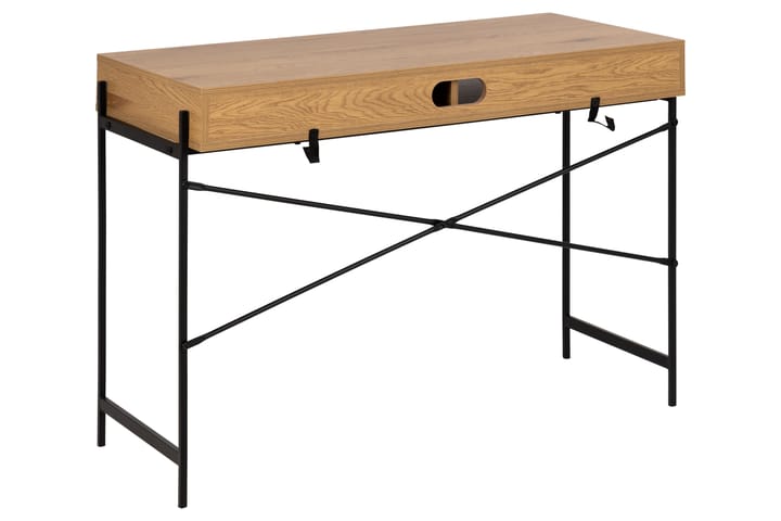 Kirjoituspöytä Ricketts 110x110 cm - Luonnollinen - Tietokonepöytä
 - Kirjoituspöytä