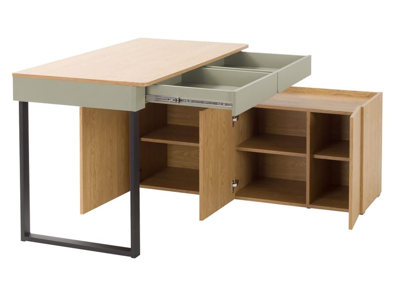 Travic Kirjoituspöytä 228 cm - Huonekalut - Pöytä & ruokailuryhmä - Työpöytä - Tietokonepöytä