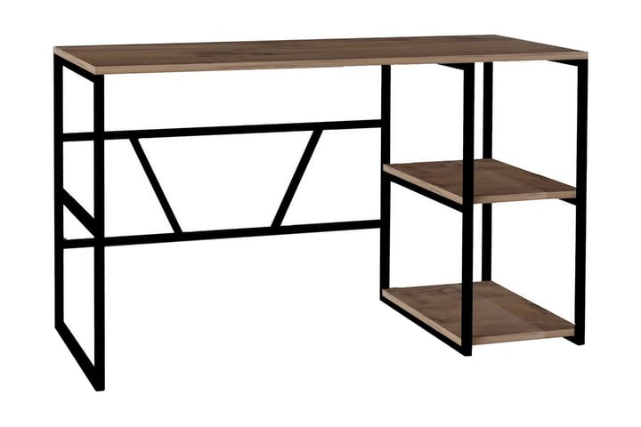 Työpöytä Jaxar 120 cm - Luonnonväri - Tietokonepöytä
 - Kirjoituspöytä