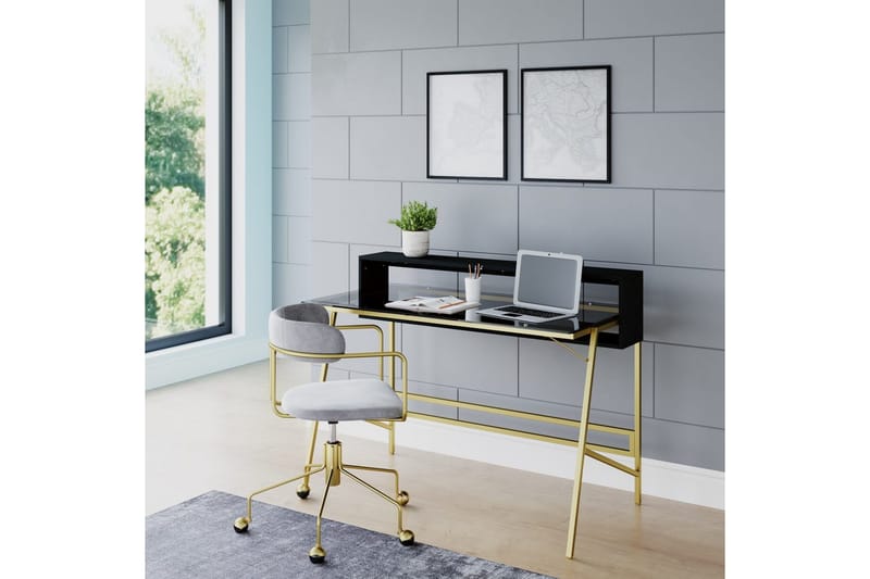 Työpöytä Morgan - Huonekalut - Pöytä & ruokailuryhmä - Työpöytä - Tietokonepöytä