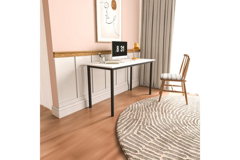 Viva Kirjoituspöytä 55x110 cm - Musta/Valkoinen - Huonekalut - Pöytä & ruokailuryhmä - Työpöytä
 - Tietokonepöytä