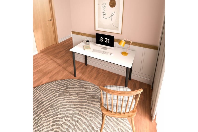 Viva Kirjoituspöytä 55x110 cm - Musta/Valkoinen - Huonekalut - Pöytä & ruokailuryhmä - Työpöytä
 - Tietokonepöytä