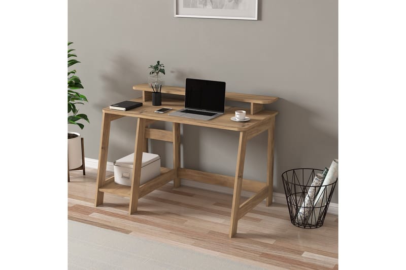Voiture Kirjoituspöytä 60x120 cm - Tammi - Huonekalut - Pöytä & ruokailuryhmä - Työpöytä - Tietokonepöytä