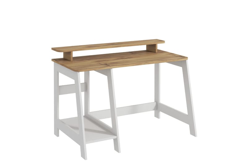 Voiture Kirjoituspöytä 60x120 cm, Valkoinen/Tammi