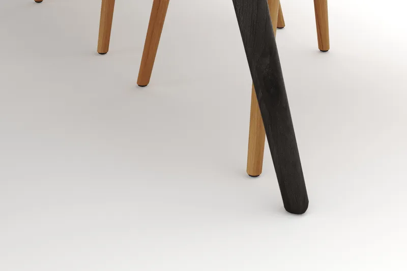 Tyrö Ruokailuryhmä, jossa 6 Tyrö Käsinojallista tuolia - Huonekalut - Pöytä & ruokailuryhmä - Ruokailuryhmä