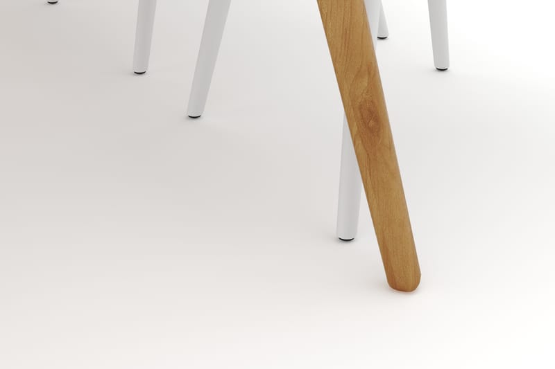 Tyrö Ruokailuryhmä, jossa 6 Tyrö Käsinojallista tuolia - Huonekalut - Pöytä & ruokailuryhmä - Ruokailuryhmä