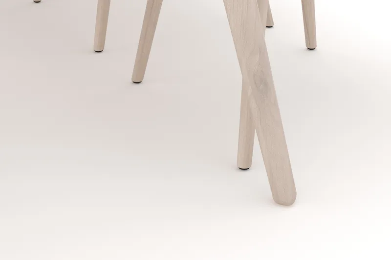 Tyrö Ruokailuryhmä, jossa 6 Tyrö Käsinojallista tuolia - Huonekalut - Pöytä & ruokailuryhmä - Ruokailuryhmä