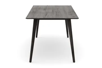 Tyrö Ruokapöytä 190x90 cm - Savustettu tammi - Huonekalut - Pöytä & ruokailuryhmä - Ruokapöydät & keittiön pöydät