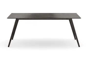 Tyrö Ruokapöytä 190x90 cm - Savustettu tammi - Huonekalut - Pöytä & ruokailuryhmä - Ruokapöydät & keittiön pöydät
