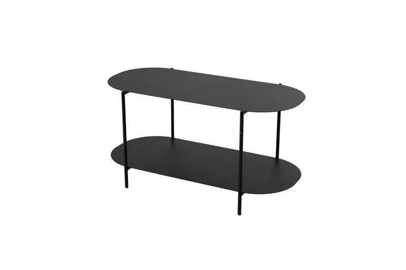 Ulvo Sohvapöytä 100 cm, Musta