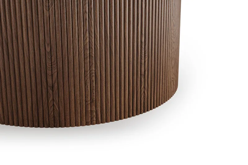 Uppveda Ruokapöytä 120 cm Pyöreä - Ruskea - Huonekalut - Pöytä & ruokailuryhmä - Ruokapöydät & keittiön pöydät