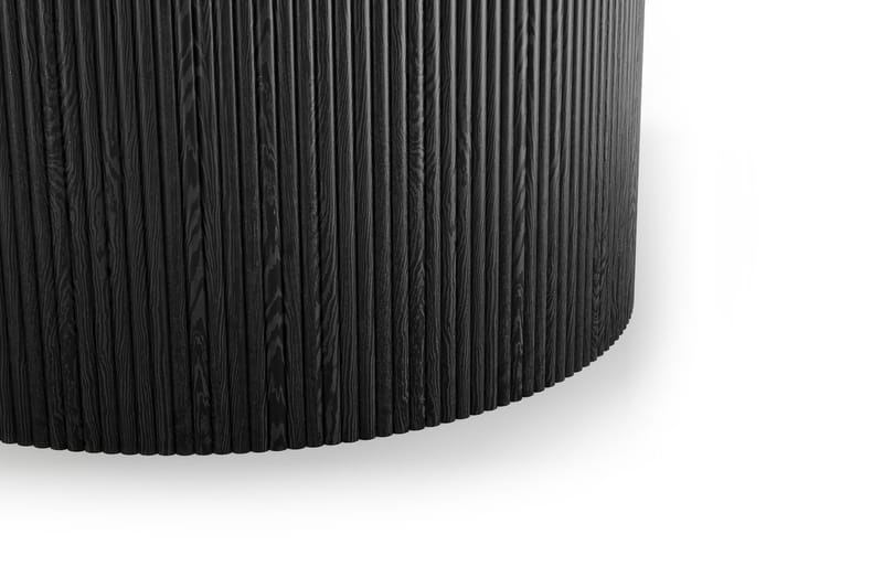 Uppveda Ruokapöytä 120 cm Pyöreä - Musta/Valkoinen - Huonekalut - Pöytä & ruokailuryhmä - Ruokapöydät & keittiön pöydät