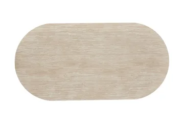 Uppveda-soikea ruokapöytä, 180 × 90 cm, travertiinin näköinen - Beige - Huonekalut - Pöytä & ruokailuryhmä - Ruokapöydät & keittiön pöydät