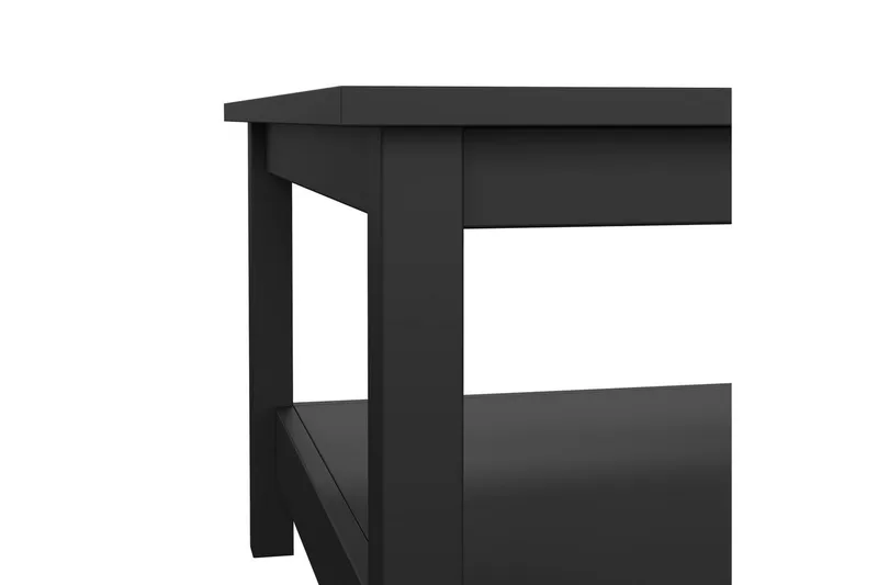 Vallvidera Sohvapöytä 81 cm - Musta - Huonekalut - Pöytä & ruokailuryhmä - Sohvapöytä