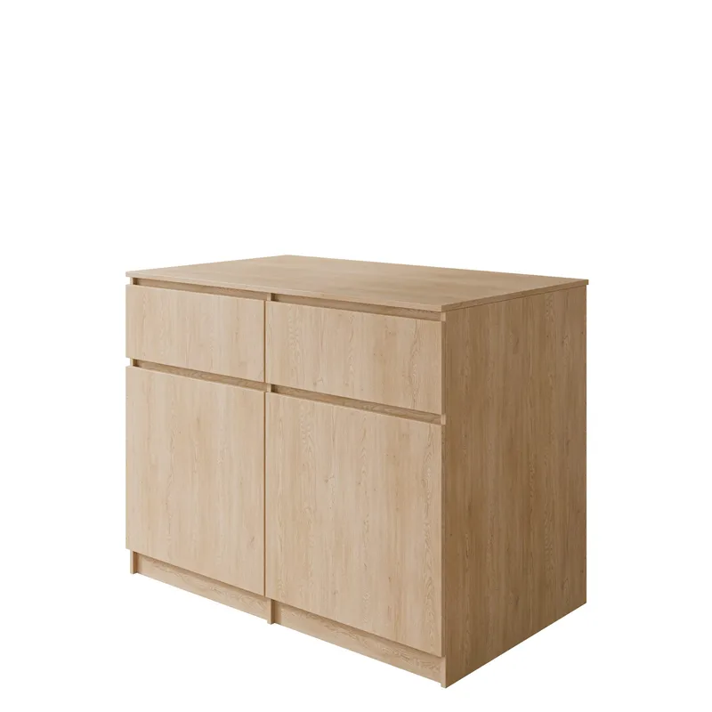 Valricon-keittiösaareke 120 cm - ruskea - Huonekalut - Pöytä & ruokailuryhmä - Baaripöytä