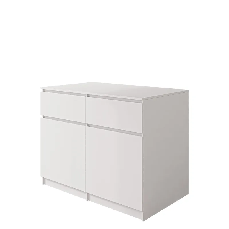 Valricon-keittiösaareke 120 cm, valkoinen