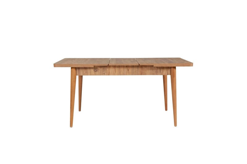 Valsot Ruokailuryhmä 129 cm Suorakulmainen - Luonnollinen/Harmaa - Huonekalut - Pöytä & ruokailuryhmä - Ruokailuryhmä