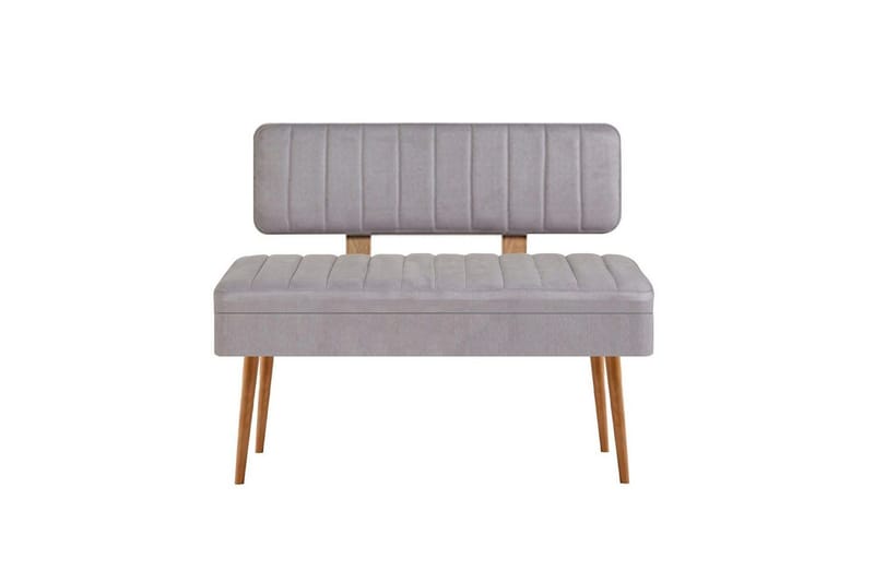 Valsot Ruokailuryhmä 129 cm Suorakulmainen - Luonnollinen/Harmaa - Huonekalut - Pöytä & ruokailuryhmä - Ruokailuryhmä