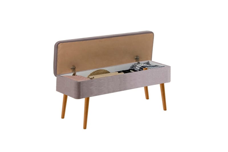 Valsot Ruokailuryhmä 129 cm Suorakulmainen - Luonnollinen/Harmaa - Huonekalut - Pöytä & ruokailuryhmä - Ruokailuryhmä