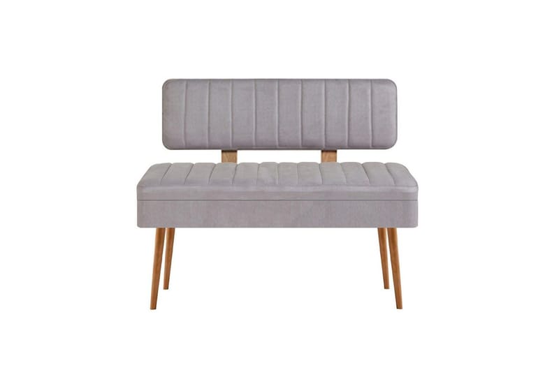 Valsot Ruokailuryhmä 129 cm Suorakulmainen - Luonnollinen/Harmaa - Huonekalut - Pöytä & ruokailuryhmä - Ruokailuryhmä