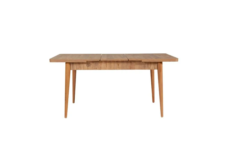 Valsot Ruokailuryhmä 130 cm Suorakulmainen - Luonnollinen - Huonekalut - Pöytä & ruokailuryhmä - Ruokailuryhmä