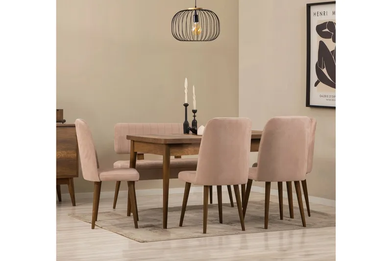 Valsot Ruokailuryhmä Suorakulmainen, Beige